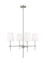 Visual Comfort 3187204EN-962 - Baker Four Light Small Chandelier