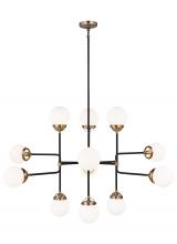Visual Comfort 3187912EN-848 - Cafe Twelve Light Large Chandelier