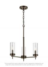 Visual Comfort 3190303EN-778 - Zire Three Light Chandelier