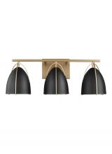 Visual Comfort 4451703EN3-848 - Norman Three Light Wall / Bath