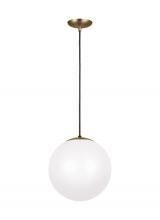 Visual Comfort 6024EN3-848 - Leo - Hanging Globe Extra Large One Light Pendant