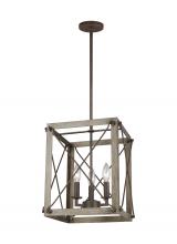 Visual Comfort 6526303-872 - Thornwood Small Three Light Hall / Foyer