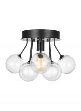 Visual Comfort 7714301-112 - Bronzeville One Light Semi-Flush Mount