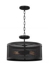 Visual Comfort 7728502EN7-12 - Two Light Semi-Flush Convertible Pendant