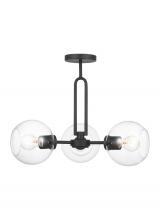 Visual Comfort 7755703-112 - Codyn Three Light Semi-Flush Convertible Pendant