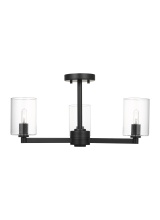 Visual Comfort 7764203C-112 - Fullton Three Light Semi-Flush Mount