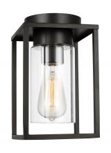 Visual Comfort 7831101EN7-71 - Vado transitional 1-light LED outdoor exterior ceiling ceiling flush mount in antique bronze finish