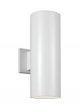 Visual Comfort 8413897S-15 - Outdoor Cylinders Small 2 LED Wall Lantern