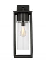 Visual Comfort 8831101EN7-71 - Vado transitional 1-light LED outdoor exterior extra large wall lantern sconce in antique bronze fin