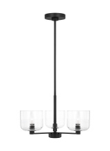 Visual Comfort DJC1233MBK - Lochdale Small Chandelier