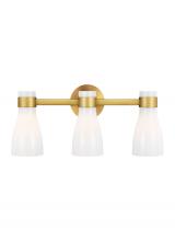 Visual Comfort AEV1003BBSMG - Moritz Three Light Vanity
