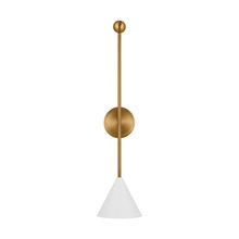 Visual Comfort AEW1041MWTBBS - Cosmo Extra Large Sconce