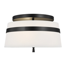 Visual Comfort AF1143AI - Cordtlandt Small Semi-Flush Mount