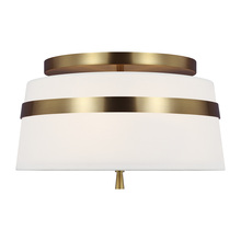 Visual Comfort AF1143BBS - Cordtlandt Small Semi-Flush Mount