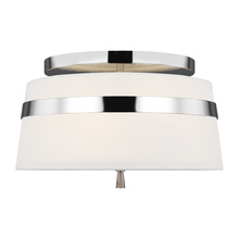 Visual Comfort AF1143PN - Cordtlandt Small Semi-Flush Mount