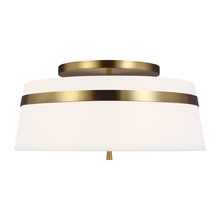 Visual Comfort AF1153BBS - Cordtlandt Large Semi-Flush Mount