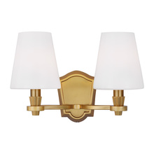 Visual Comfort AV1002BBS - Paisley Two Light Vanity