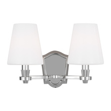 Visual Comfort AV1002PN - Paisley Two Light Vanity