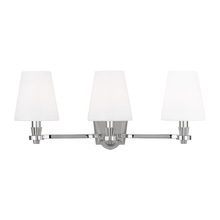 Visual Comfort AV1003PN - Paisley Three Light Vanity