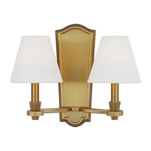 Visual Comfort AW1112BBS - Paisley Double Sconce