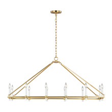 Visual Comfort CC14612BBS - Marston Linear Chandelier