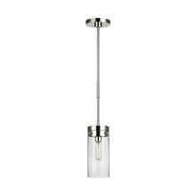 Visual Comfort CP1001PN - Garrett Medium Cylinder Pendant