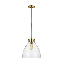 Visual Comfort CP1121BBS - Garrett Wide Pendant