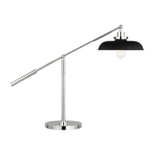 Visual Comfort CT1111MBKPN1 - Wellfleet Wide Desk Lamp