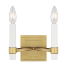 Visual Comfort CW1222BBS - Marston Double Wall Sconce