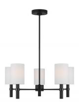 Visual Comfort DJC1135MBK - Manor Medium Chandelier