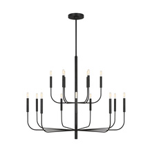 Visual Comfort EC10015AI - Brianna Large Two-Tier Chandelier