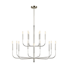 Visual Comfort EC10015PN - Brianna Large Two-Tier Chandelier