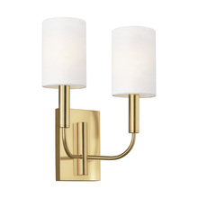 Visual Comfort EW1002BBS - Brianna Double Sconce