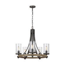 Visual Comfort F3133/5DWK/SGM - Angelo Small Chandelier