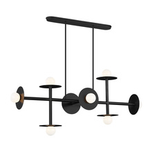 Visual Comfort KC1008MBK - Nodes Large Linear Chandelier