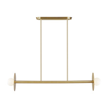 Visual Comfort KC1012BBS - Nodes Medium Linear Chandelier