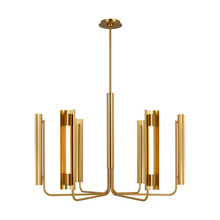 Visual Comfort KC1076BBS - Carson Six Light Chandelier