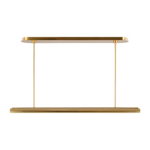 Visual Comfort KC1091BBS - Carson One Light Linear Chandelier