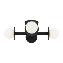 Visual Comfort KF1034MBK - Nodes Semi-Flush Mount