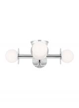 Visual Comfort KF1034PN - Nodes Semi-Flush Mount