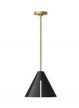Visual Comfort KP1131MBKBBS-L1 - Cambre Medium Pendant