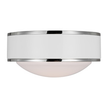 Visual Comfort KSF1061PNGW - Monroe LED Flush Mount