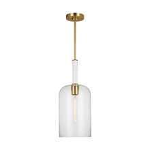 Visual Comfort KSP1051BBSGW - Monroe Cylinder Pendant