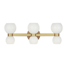 Visual Comfort KSV1006BBSMG - Londyn Six Light Vanity
