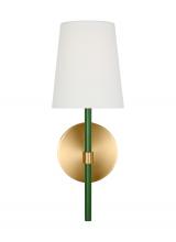 Visual Comfort KSW1081BBSGRN - Monroe Small Single Sconce
