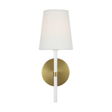 Visual Comfort KSW1081BBSGW - Monroe Small Single Sconce