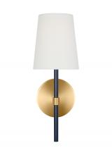 Visual Comfort KSW1081BBSNVY - Monroe Small Single Sconce