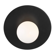 Visual Comfort KW1041MBK - Nodes Large Angled Sconce