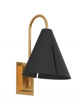 Visual Comfort KW1131MBKBBS-L1 - Cambre Small Task Sconce