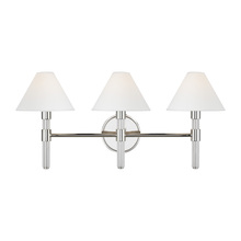 Visual Comfort LV1043PN - Robert 3 - Light Vanity